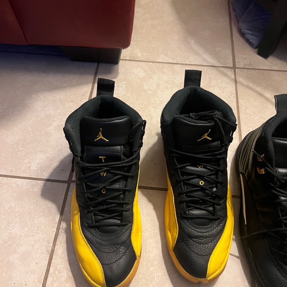 Jordan Retro 12 Yellow and Black